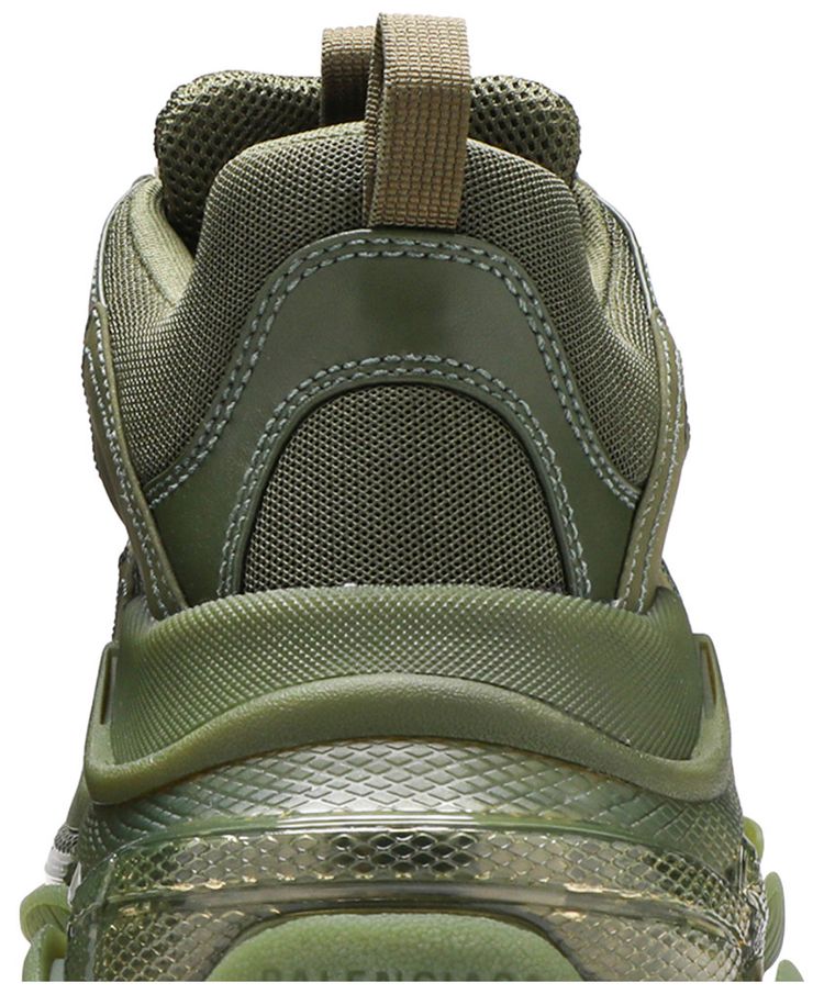 Balenciaga Triple S Sneaker Clear Sole   Green