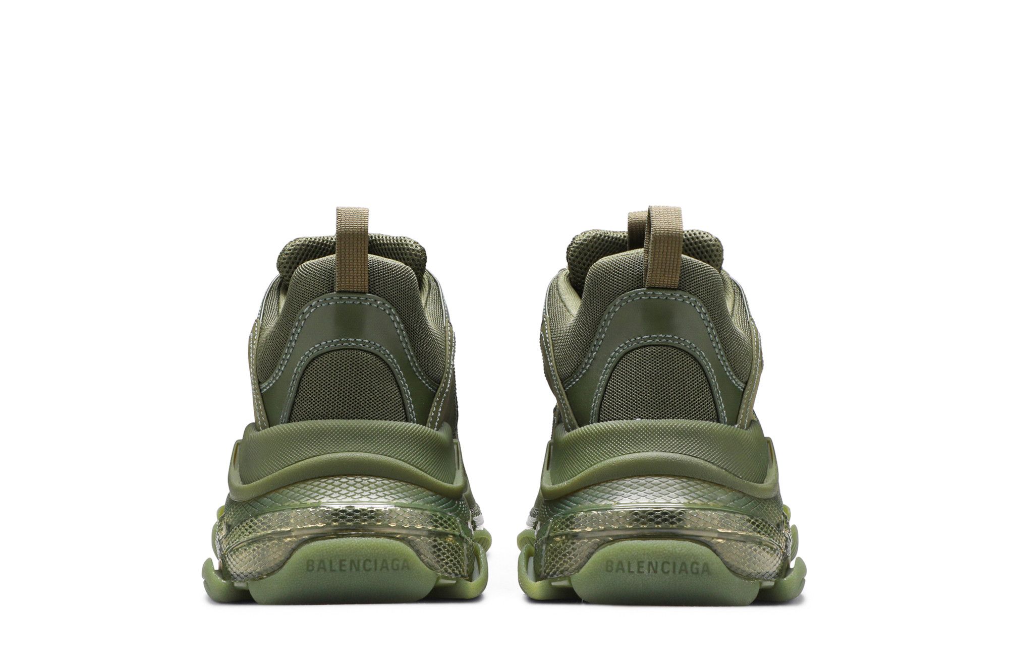 Achetez des Balenciaga Triple S Sneaker Clear Sole Green 541624 W2GA1 2325 GOAT FR