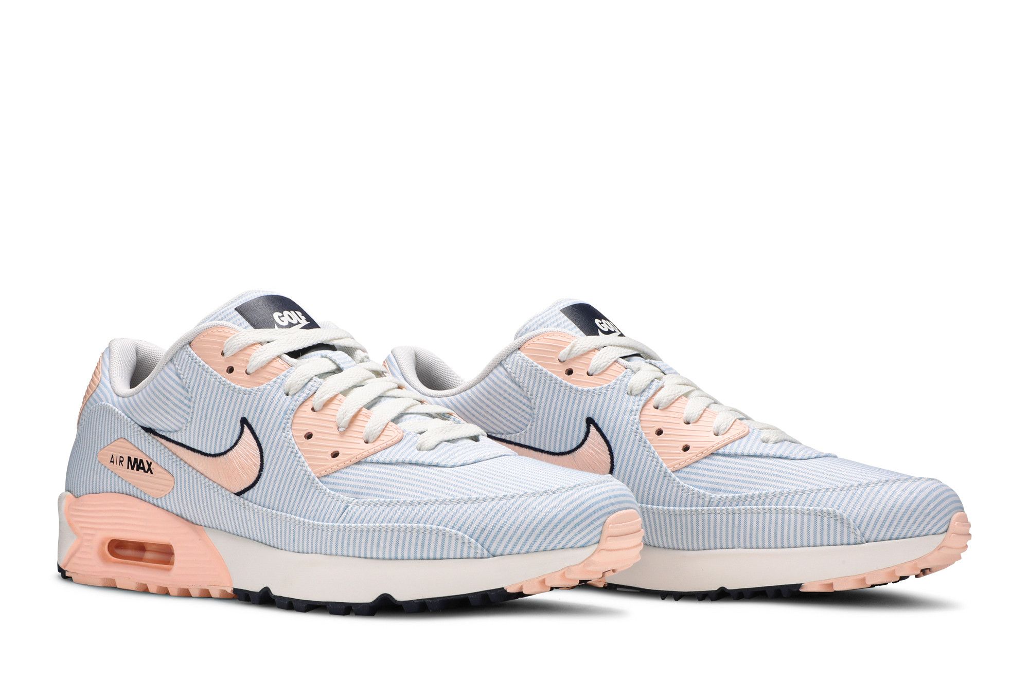 Buy Nike Air Max 90 Golf NRG 'Seersucker' - CZ2435 424 | GOAT