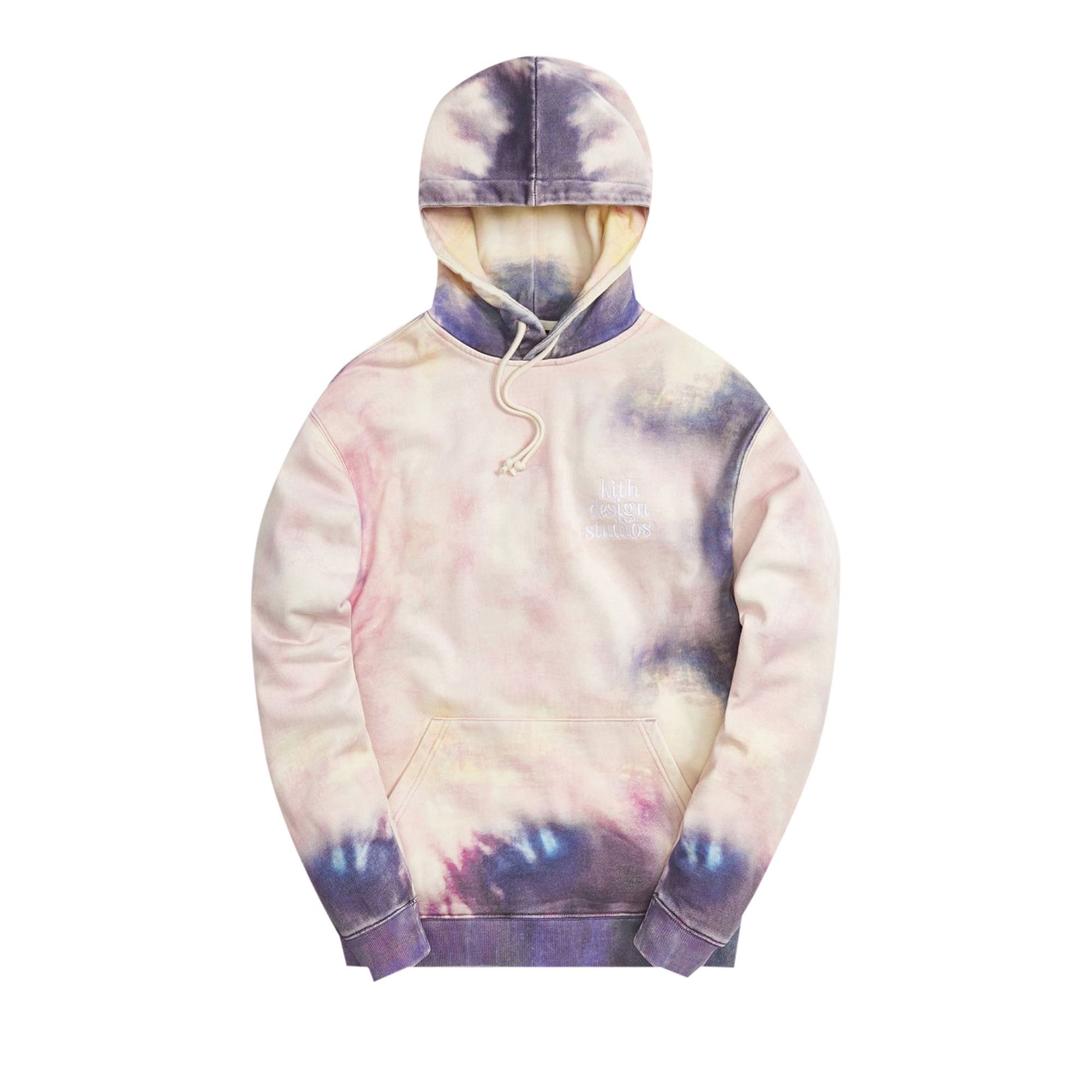 Size xxl Kith Tie Dye Williams III Hoodie 'Purple/Pink'