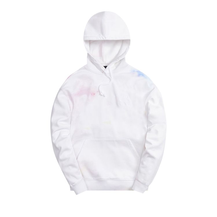Kith Tie Dye Williams III Hoodie WhiteRed