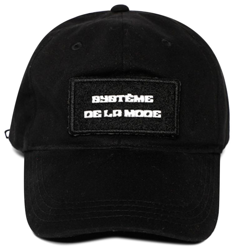 032C Systeme Patch Cap Black