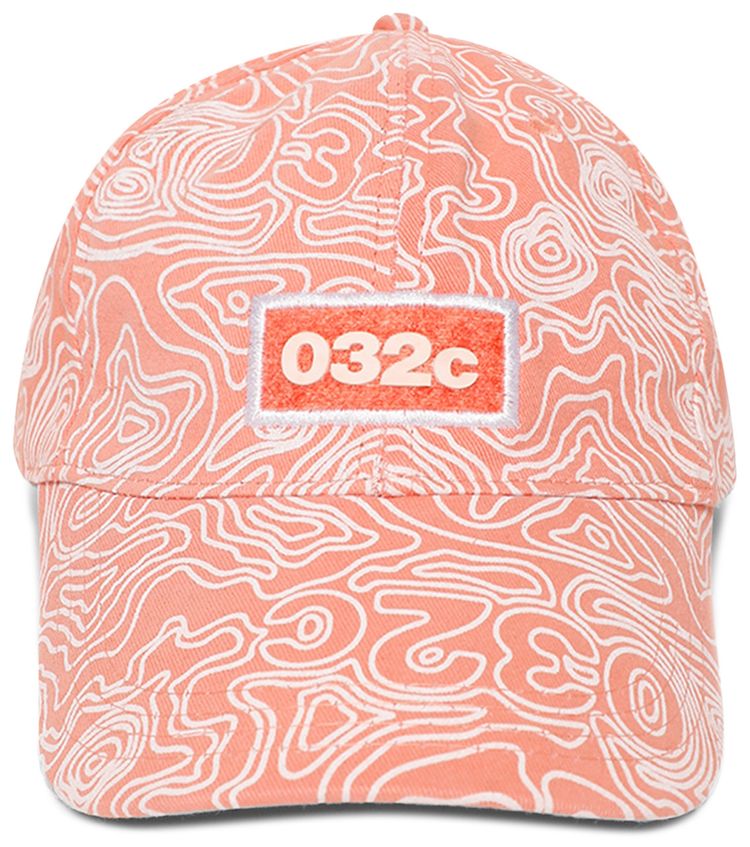 032C Topos Print Cap Ex Neon Coral