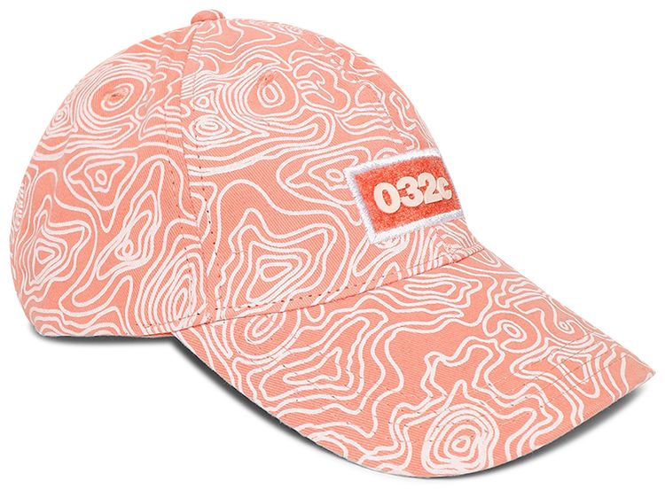 032C Topos Print Cap Ex Neon Coral