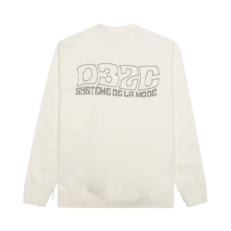 032C Glow In The Dark Crewneck Natural White