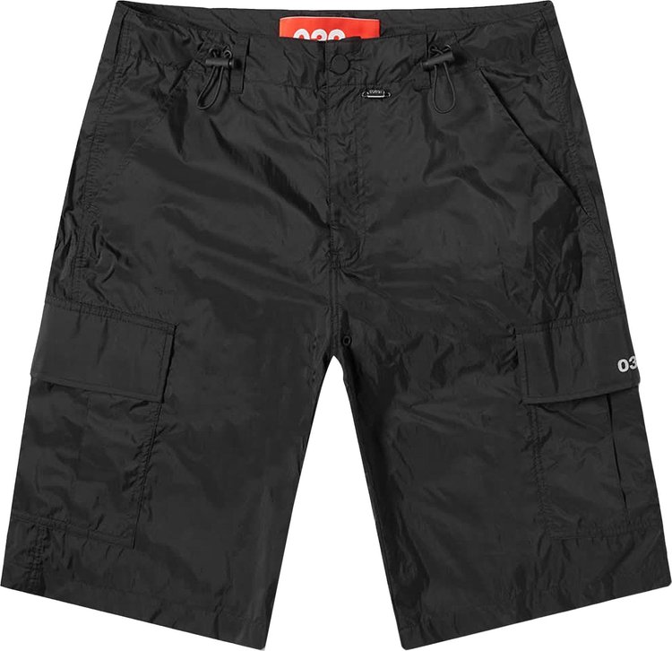 032C Translucent Nylon Cargo Shots Black