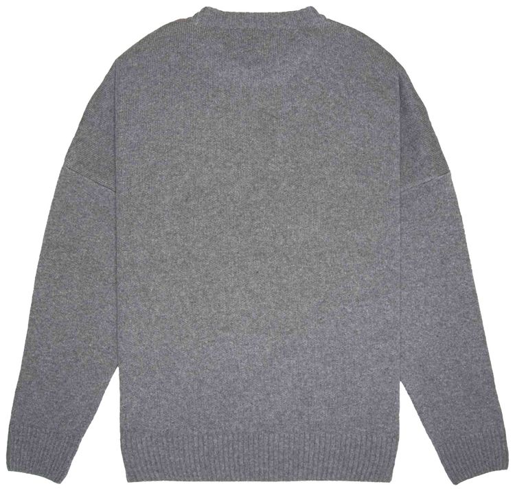 032C Selfie Knit Pullover Reflective Grey
