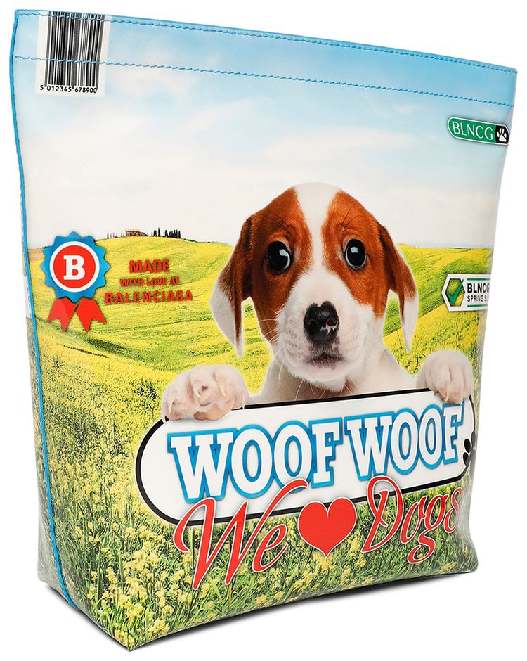 Balenciaga Pet Lover Pouch Multicolor