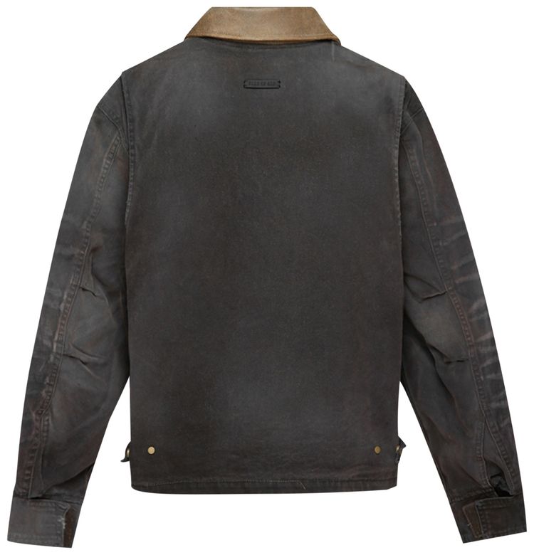 Fear of God Canvas Work Jacket Vintage Black