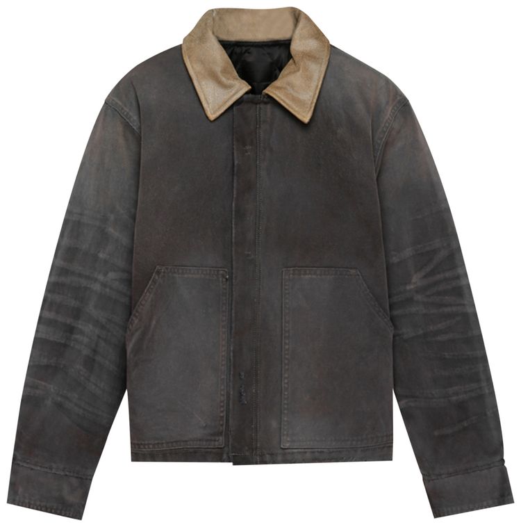 Fear of God Canvas Work Jacket Vintage Black