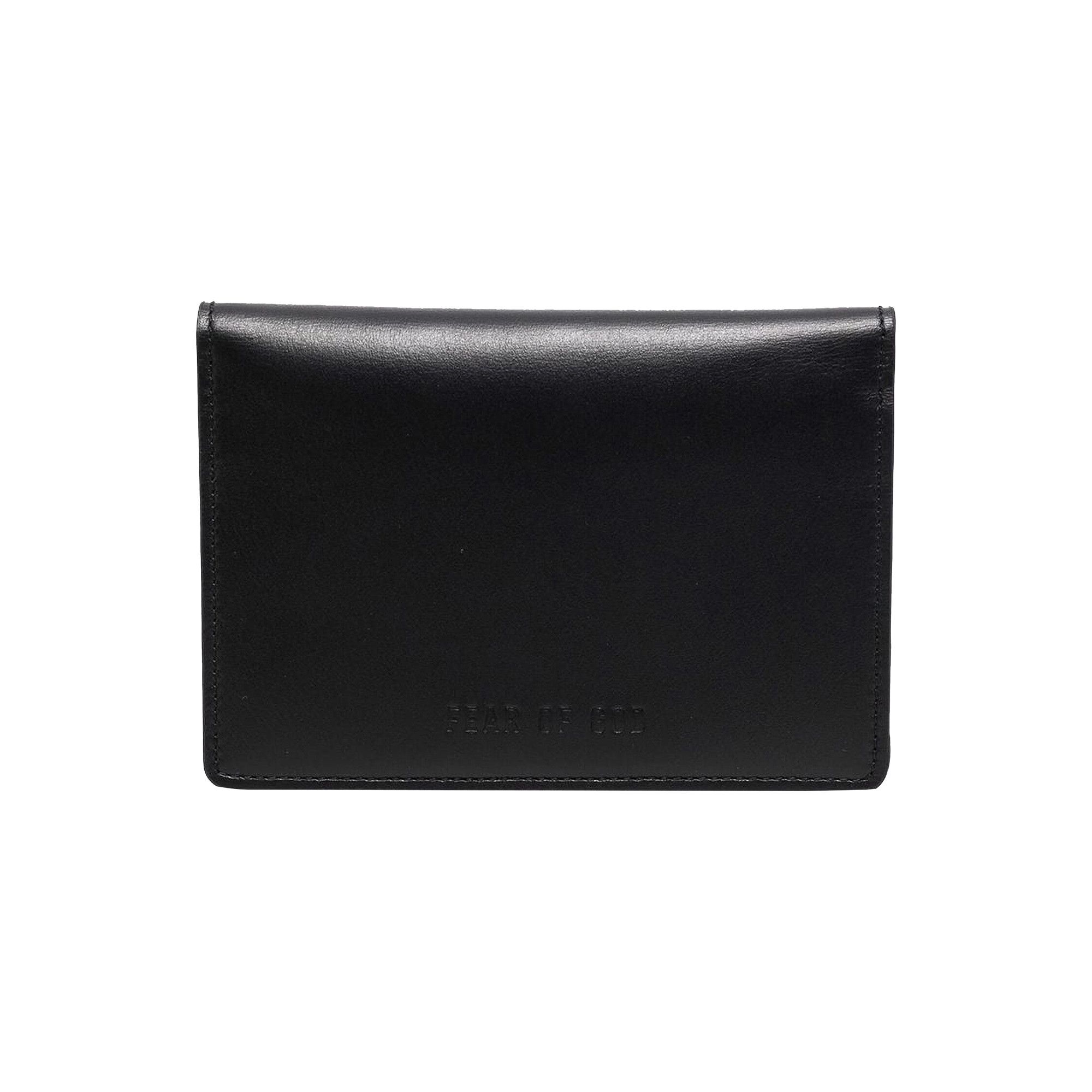 ★定価97,700円★【FEAR OF GOD】 BLACK WALLET 財布 ☆定価97,700円☆【FEAR OF GOD】 BLACK WALLET 財布