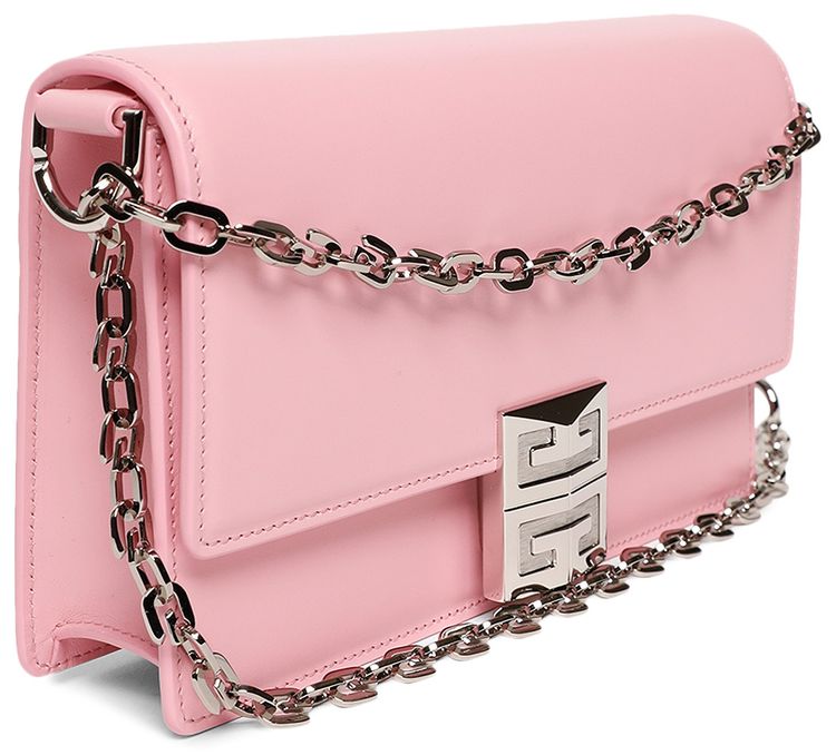 Givenchy Small 4G Bag In Box Leather With Chain Baby Pink