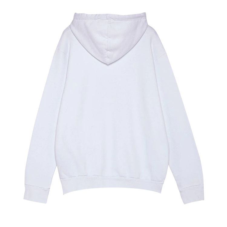 Palm Angels West Hollywood Sprayed Hoodie WhiteBlue