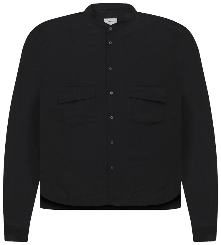 Rhude Malta Shirt Black