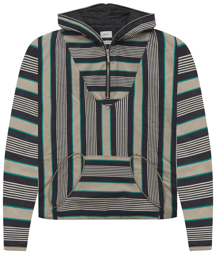 Rhude Poncho Puff Pullover Grey