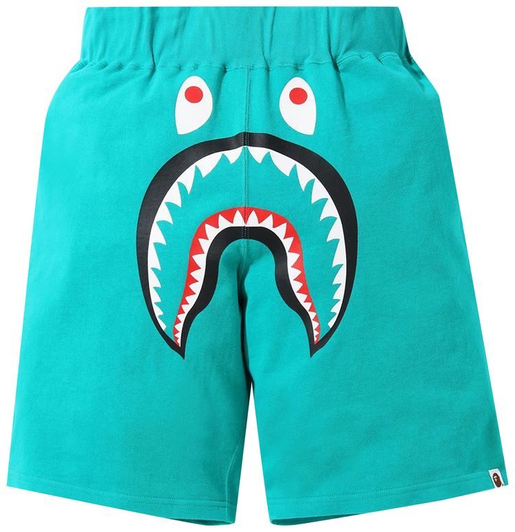 BAPE Shark Wide Sweatshorts Blue