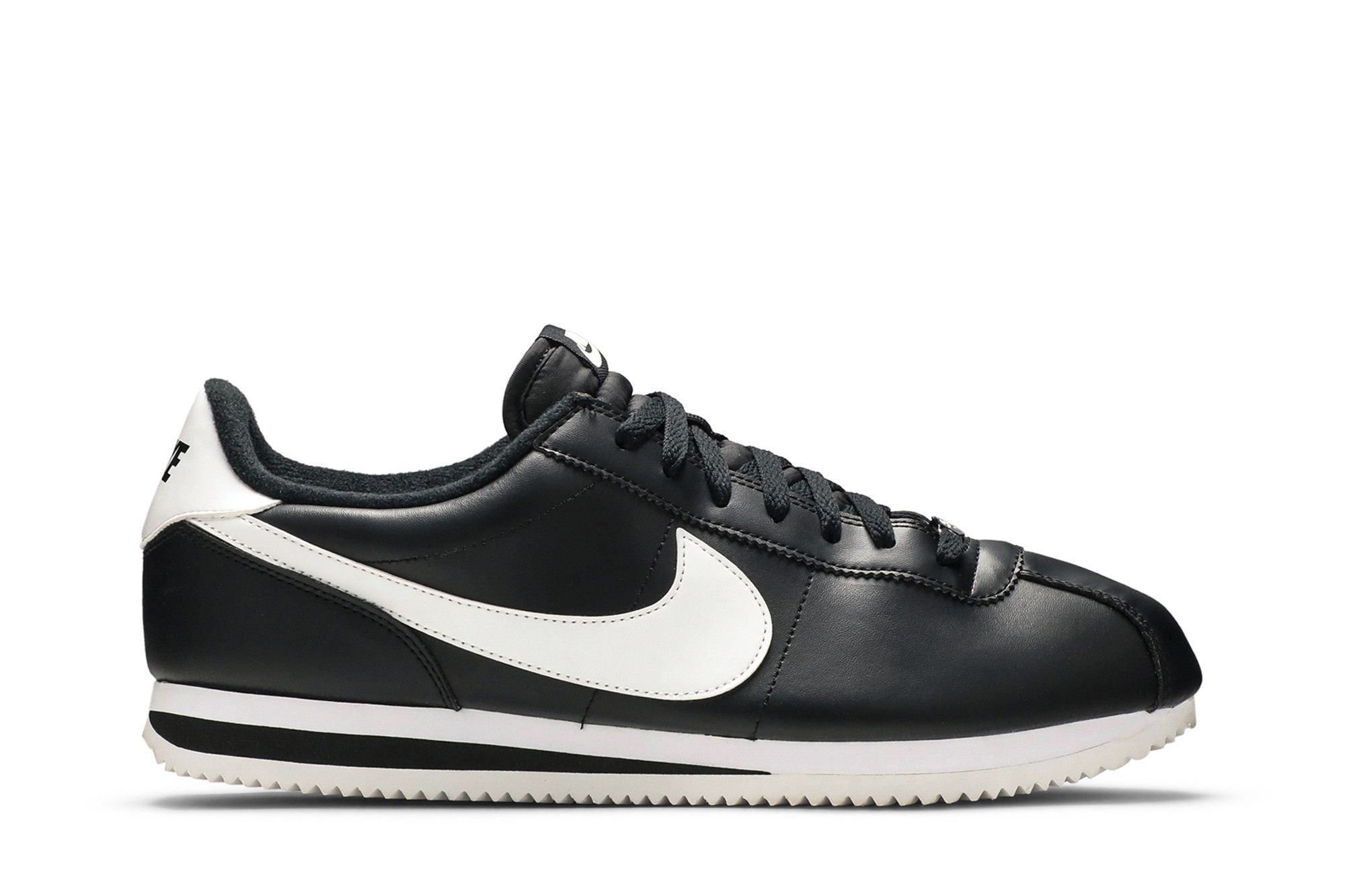 Cortez black and white mens top