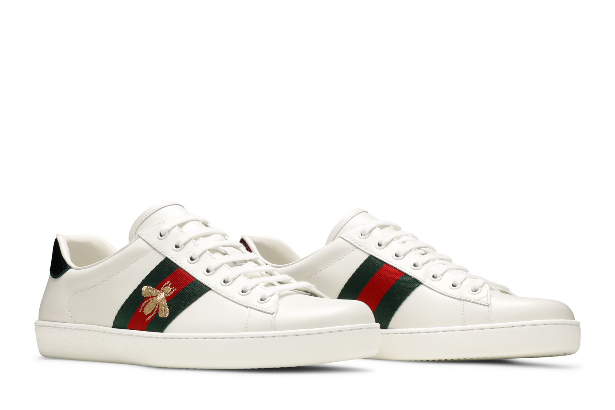 Buy Gucci Ace Embroidered Bee 429446 02JP0 9064 GOAT CA