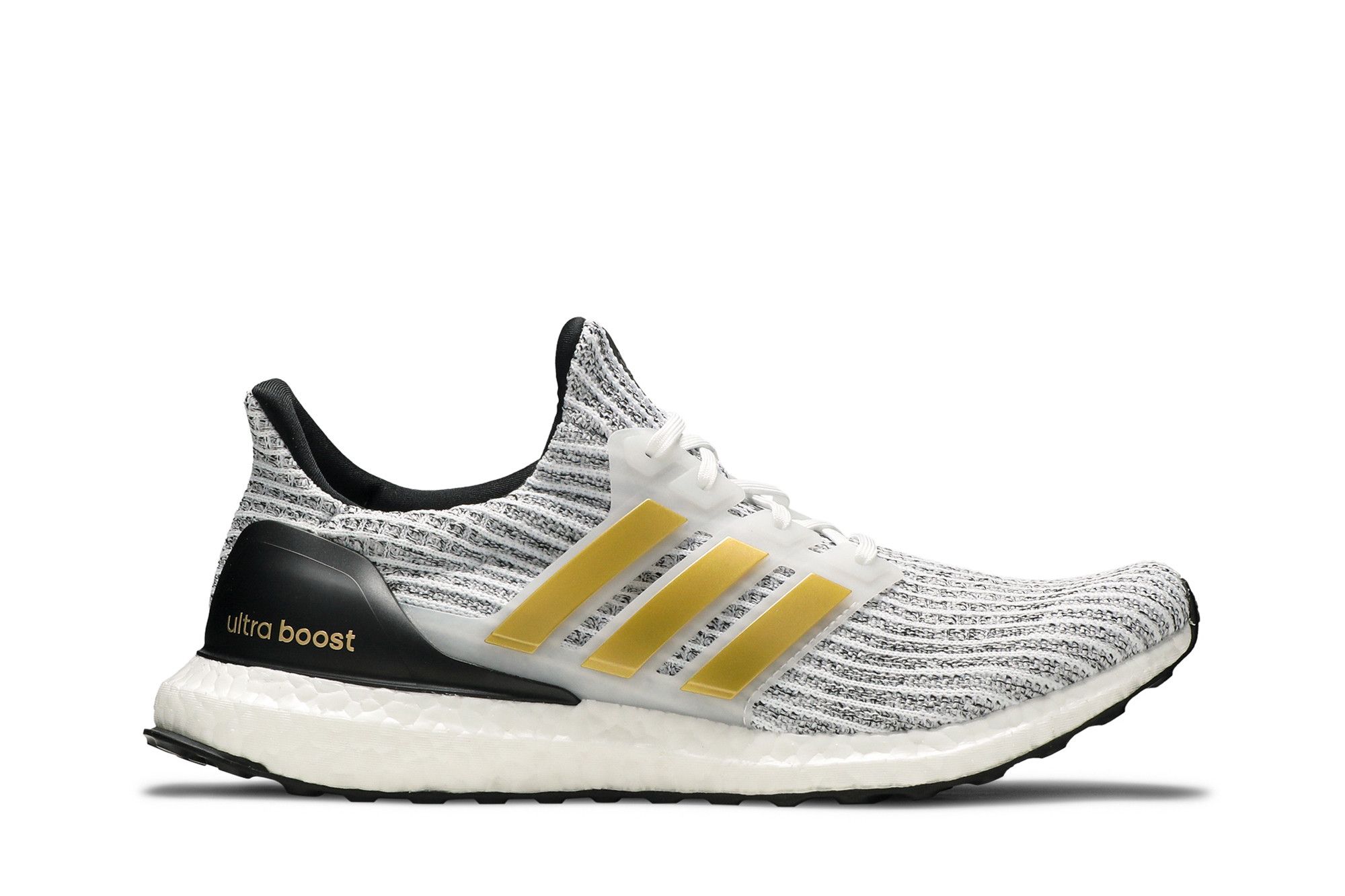 Adidas ultra boost white gold sale