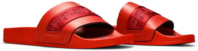 Off White Industrial Sliders Red