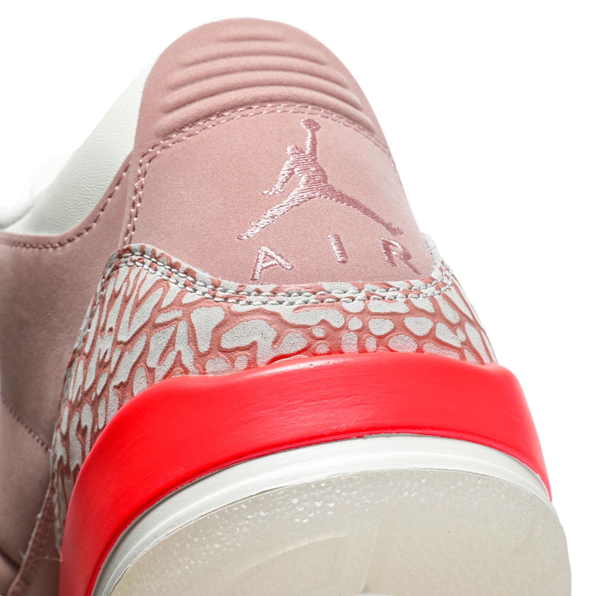 Jordan retro 3 rose gold hot sale