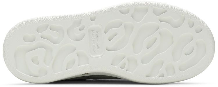 Alexander McQueen Oversized Grip Strap Sneaker Kids White Black