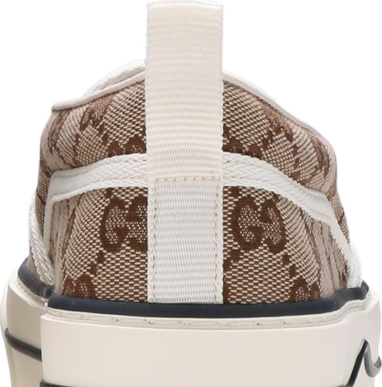 Gucci Wmns Tennis 1977 Slip On Beige Ebony