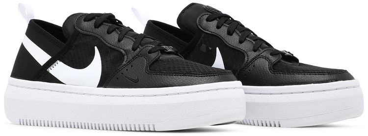 Nike Wmns Court Vision Alta TXT Black White