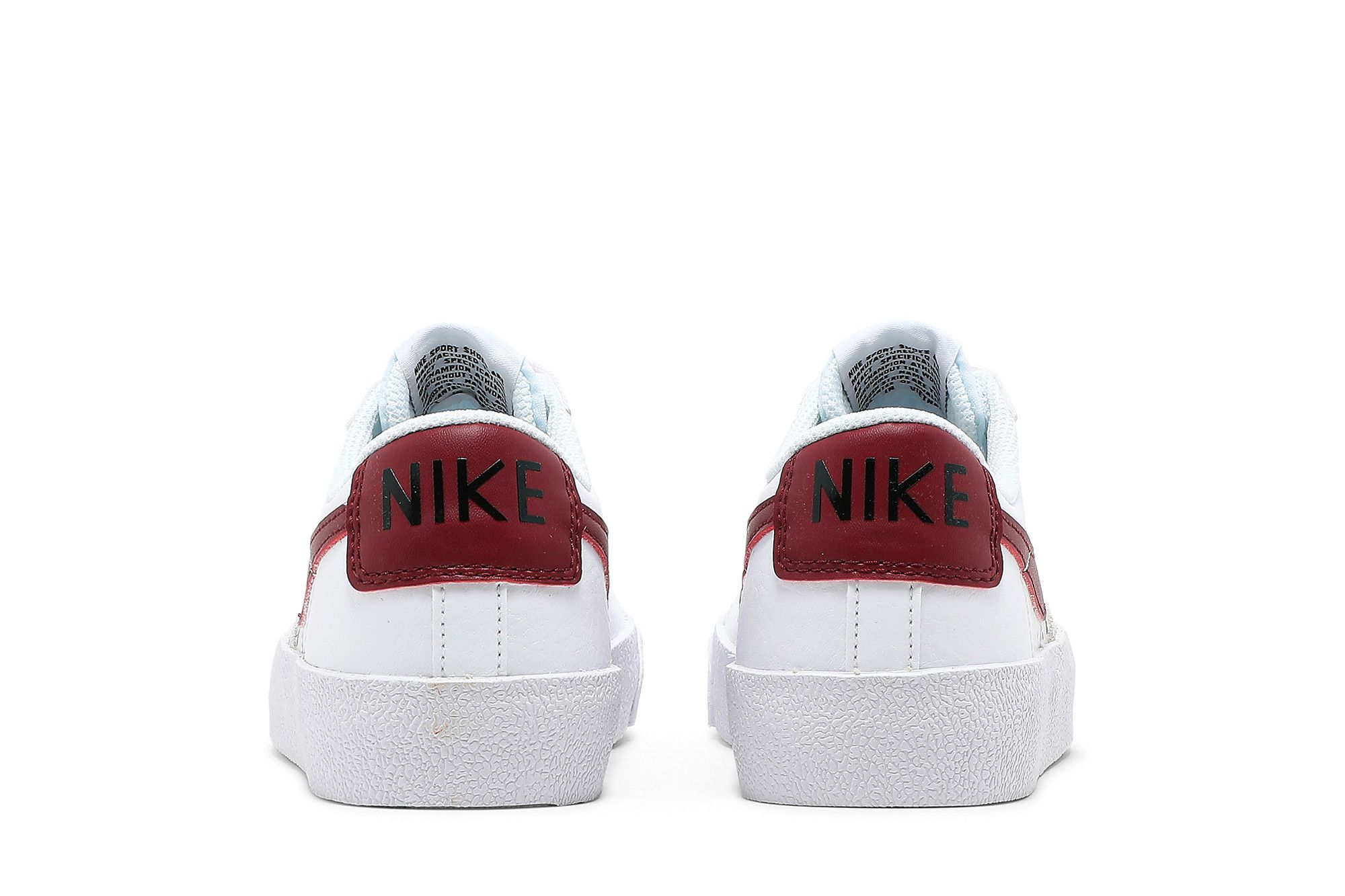Size 3.5 Blazer Low 77 GS White Team Red