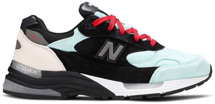 New Balance Amoeba Music x Nice Kicks x 992 Made in USA Peace Through Music   Black