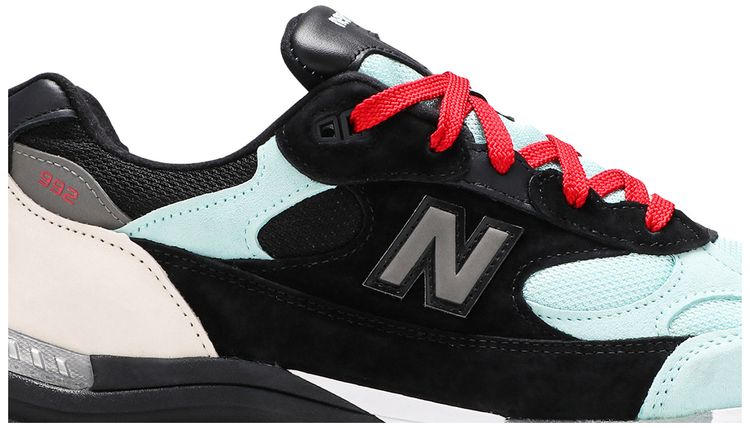 New Balance Amoeba Music x Nice Kicks x 992 Made in USA Peace Through Music   Black