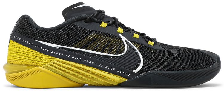 Nike React Metcon Turbo Dark Smoke Grey Bright Citron