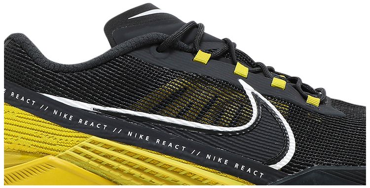 Nike React Metcon Turbo Dark Smoke Grey Bright Citron