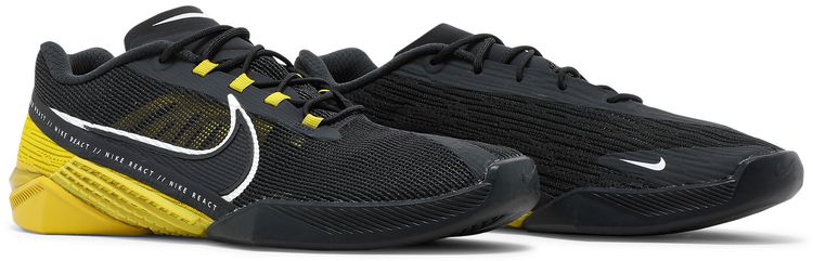 Nike React Metcon Turbo Dark Smoke Grey Bright Citron