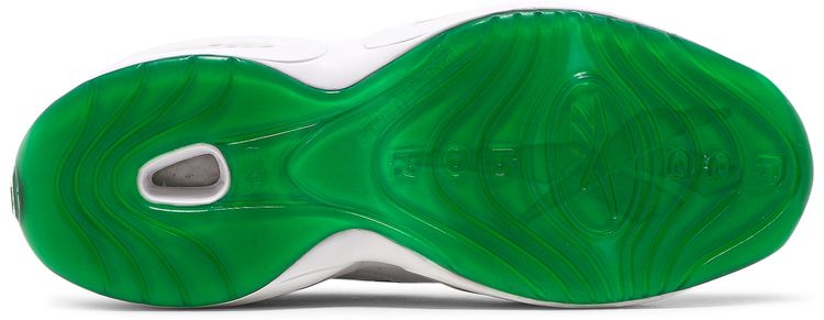 Reebok Question Low Green Toe