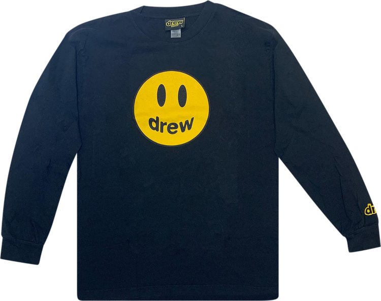 Drew House Mascot Long Sleeve Tee Black