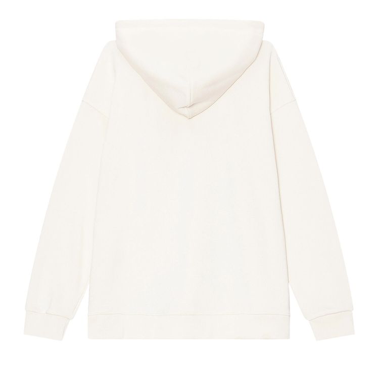Ganni Oversized Hoodie Egret
