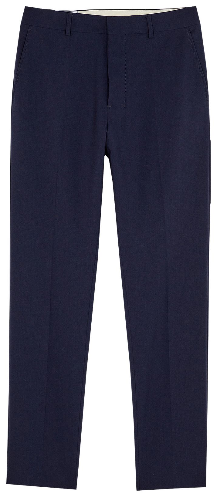 Ami Cigarette Fit Trousers Navy