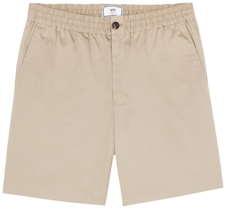 Ami Bermuda Shorts Beige