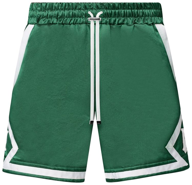 Amiri Drawstring Boxing Short Tennis GreenWhite