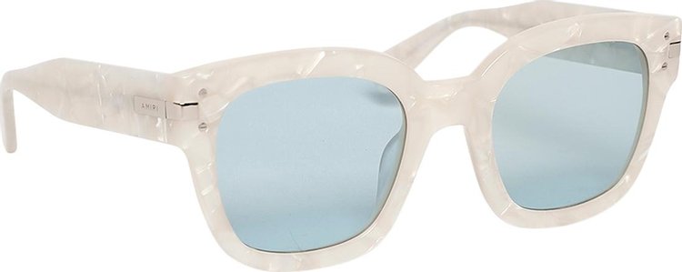 Amiri Classic Logo Sunglasses PearlBlue