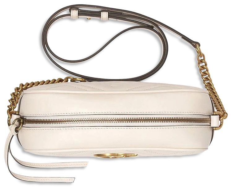 Gucci GG Marmont Small Shoulder Bag White