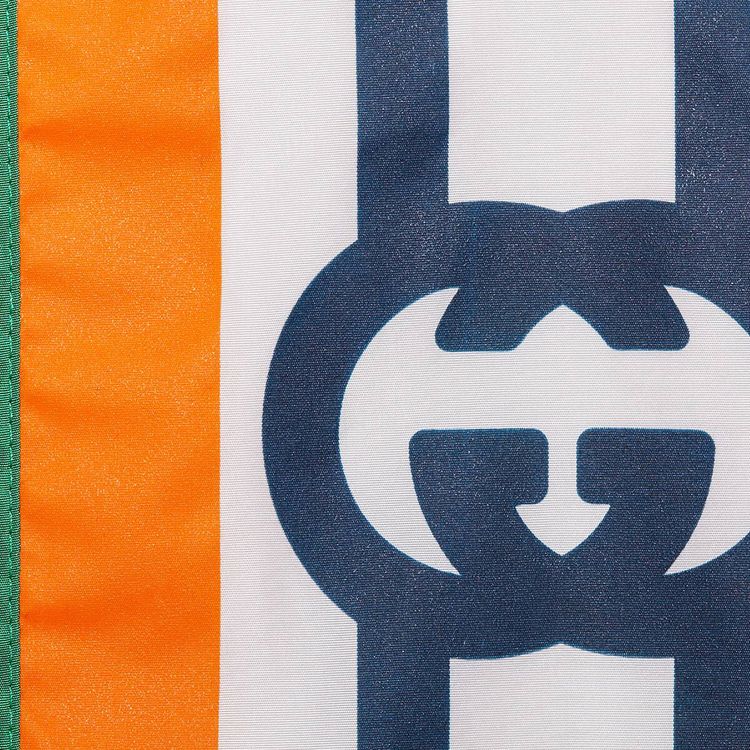 Gucci Swim Shorts With Interlocking G Shamrock