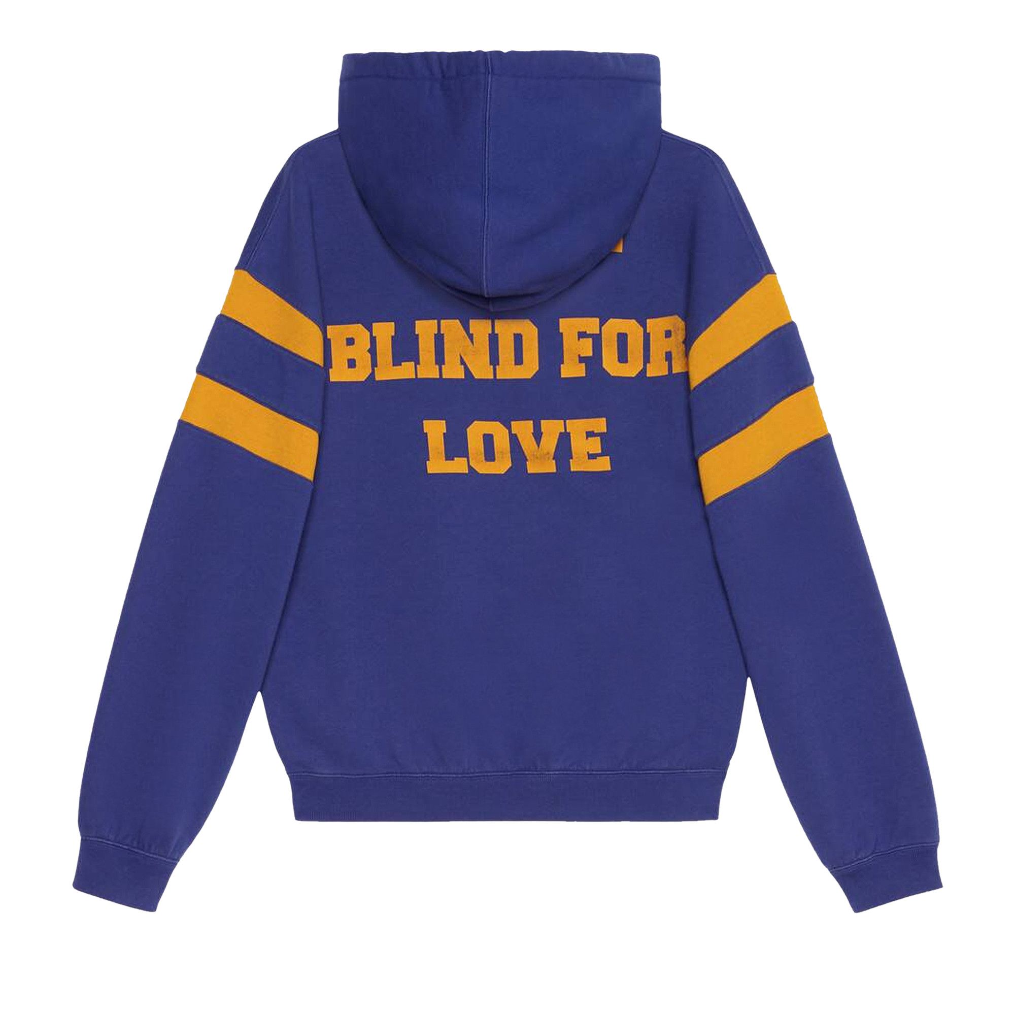 MOCO　GUCCI BLIND FOR LOVE トレーナー 6 100% Authentic GUCCI Blue “Blind For Love”Sweater With Bee