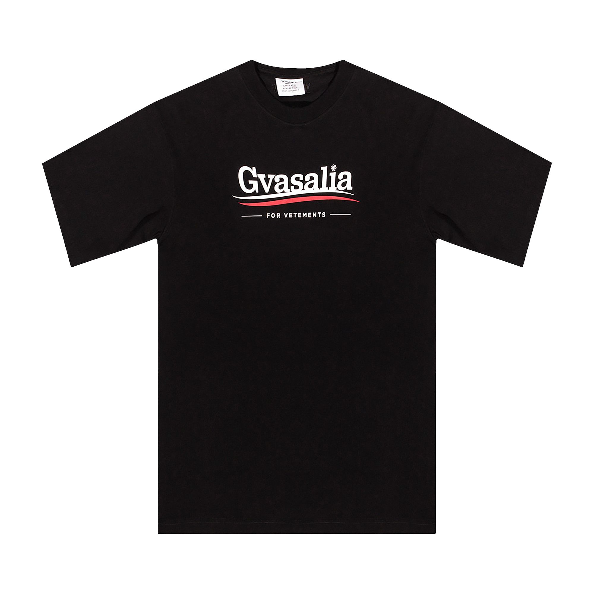 Buy Vetements Gvasalia For Vetements T-Shirt 'Black' - UA52TR220B