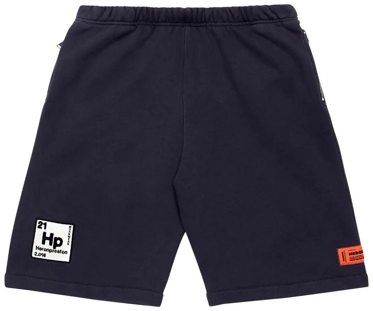 Heron Preston Periodic Table Sweatshort AnthraciteWhite