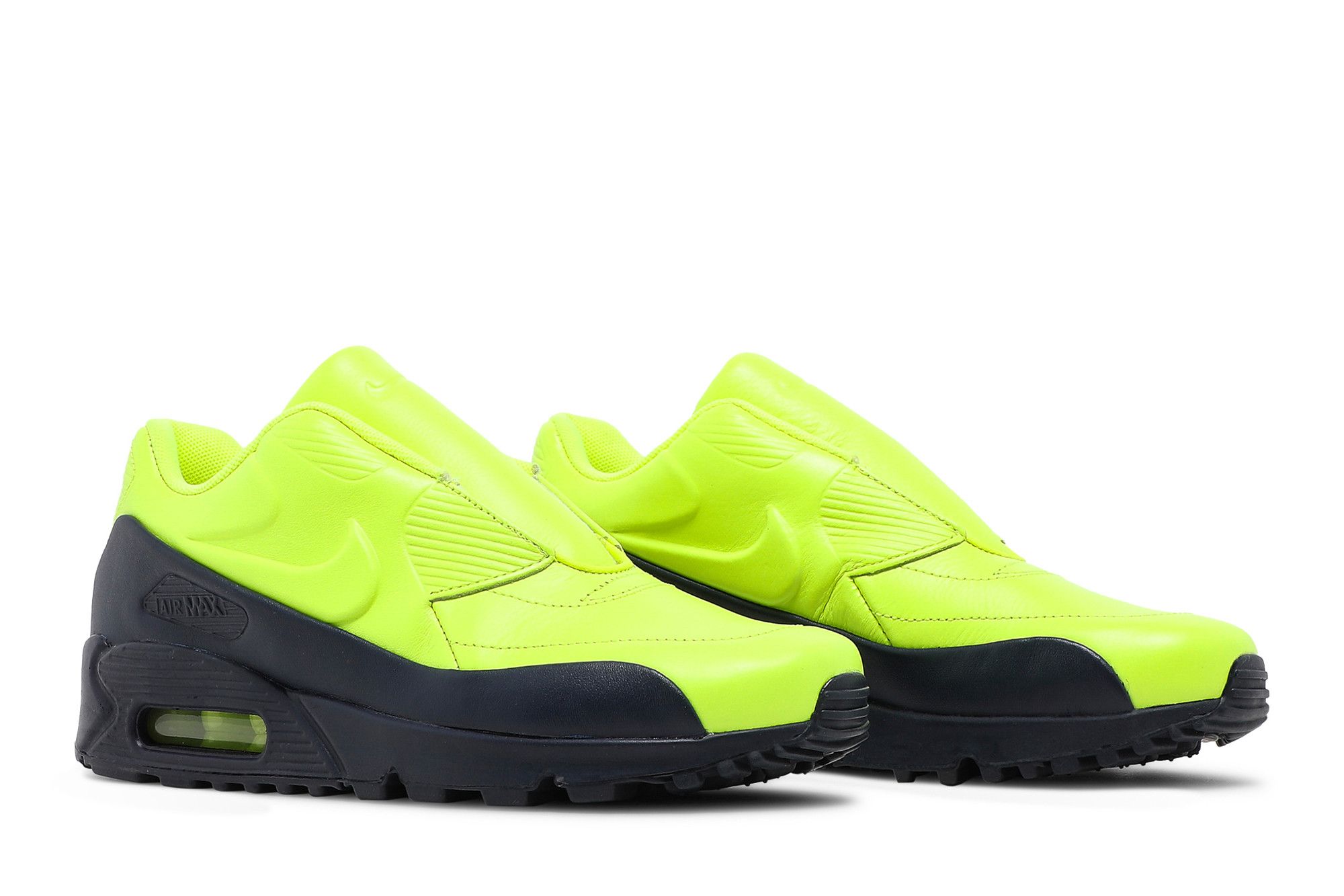 Buy Sacai x Nike Wmns Air Max 90 'Volt Obsidian' - 804550 774 | GOAT
