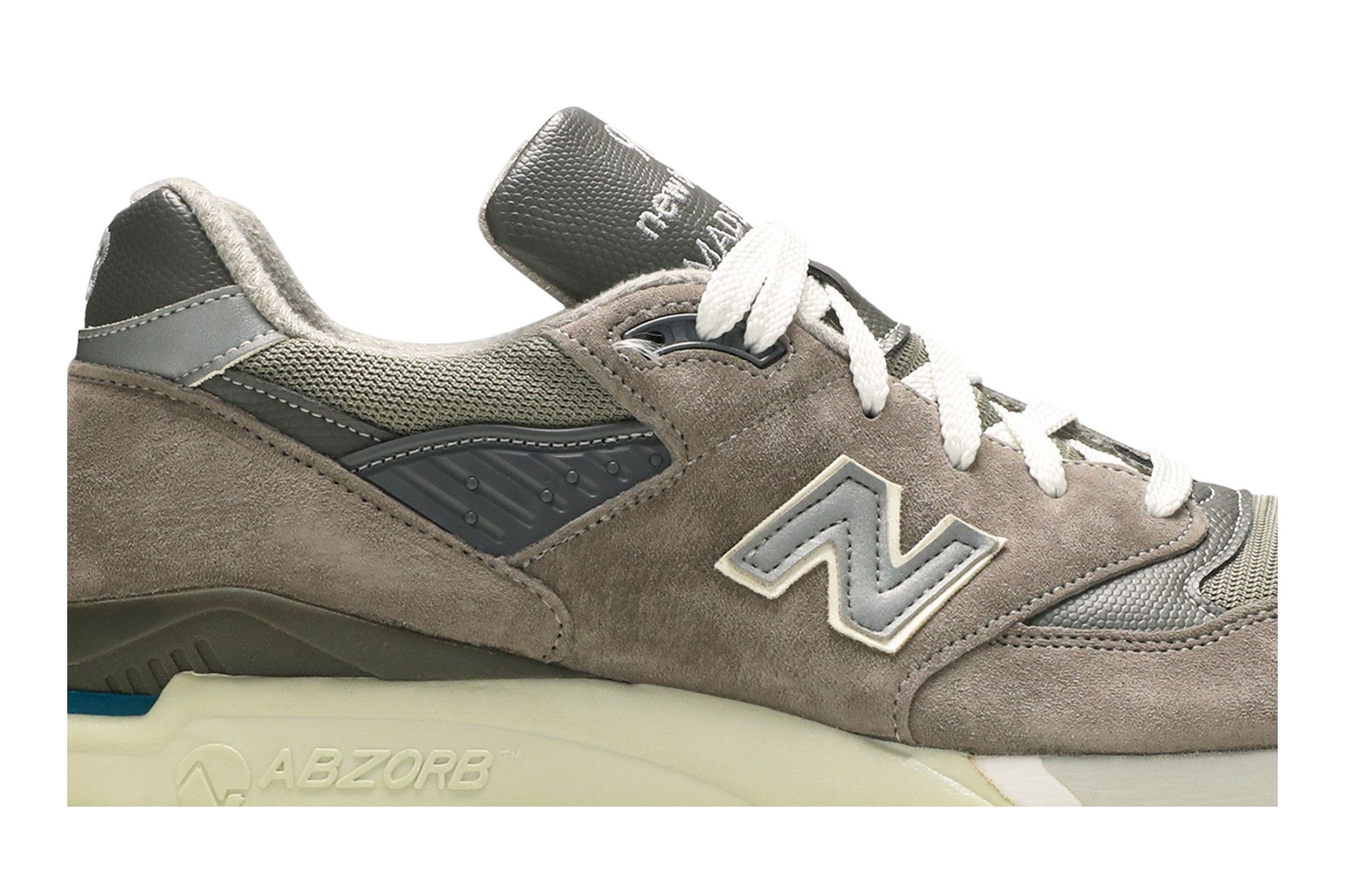 M998 new balance grey top
