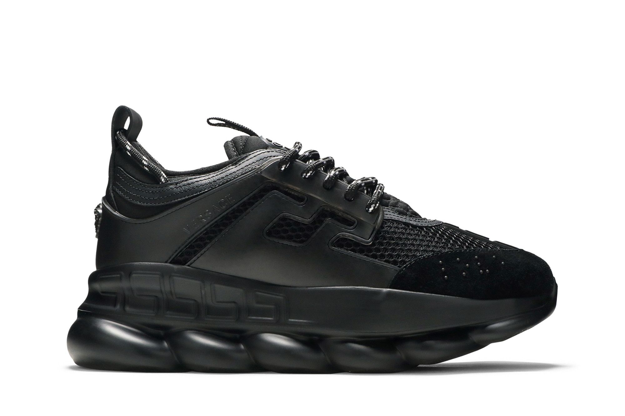 Buy Versace Chain Reaction Triple Black DSU7071E D7CTG D41 GOAT SA