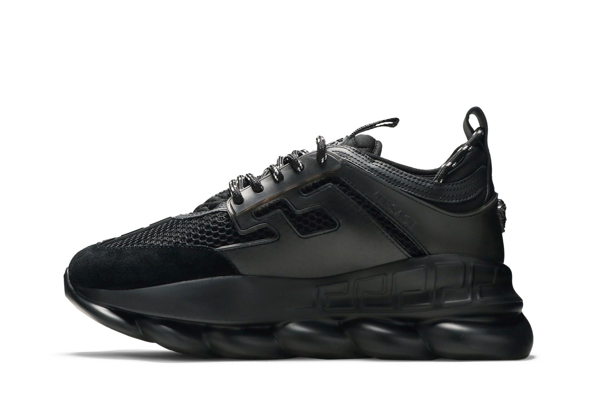 Buy Versace Chain Reaction 'Triple Black' - DSU7071E D7CTG D41 | GOAT